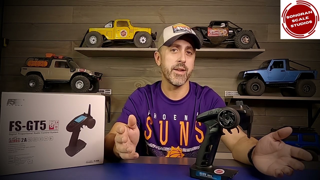 FlySky GT5 - Best Budget RC Transmitter - 6 Channel Crawler Basher TX Upgrade