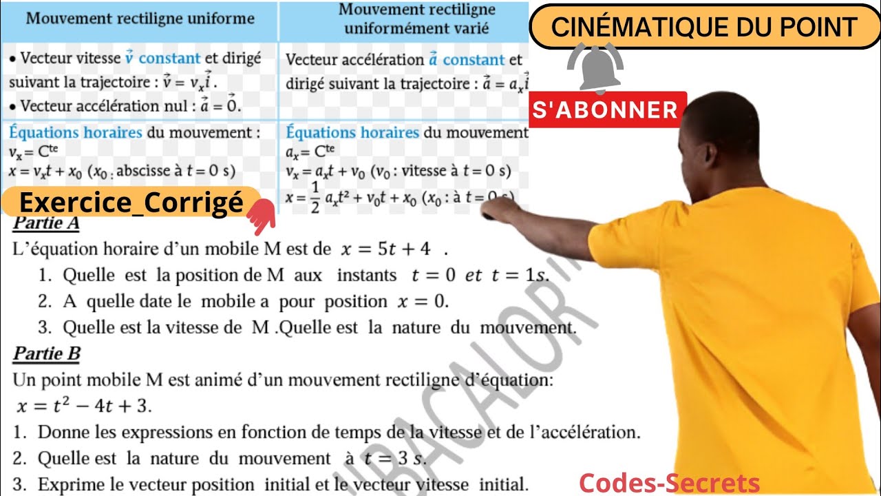 #Cinématique