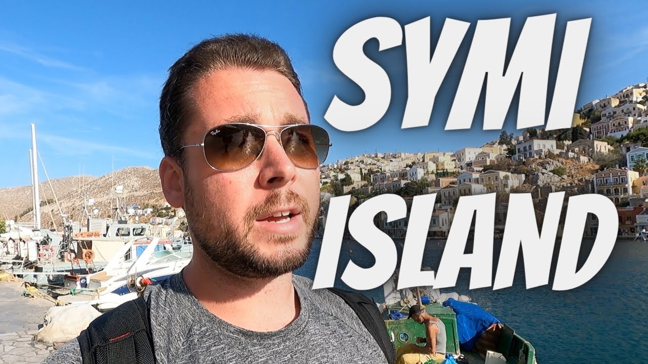 SYMI ISLAND | GREECE | Day Trip Hiking Up Old Alleyways, Eating Special Shrimp & Enjoying the Views