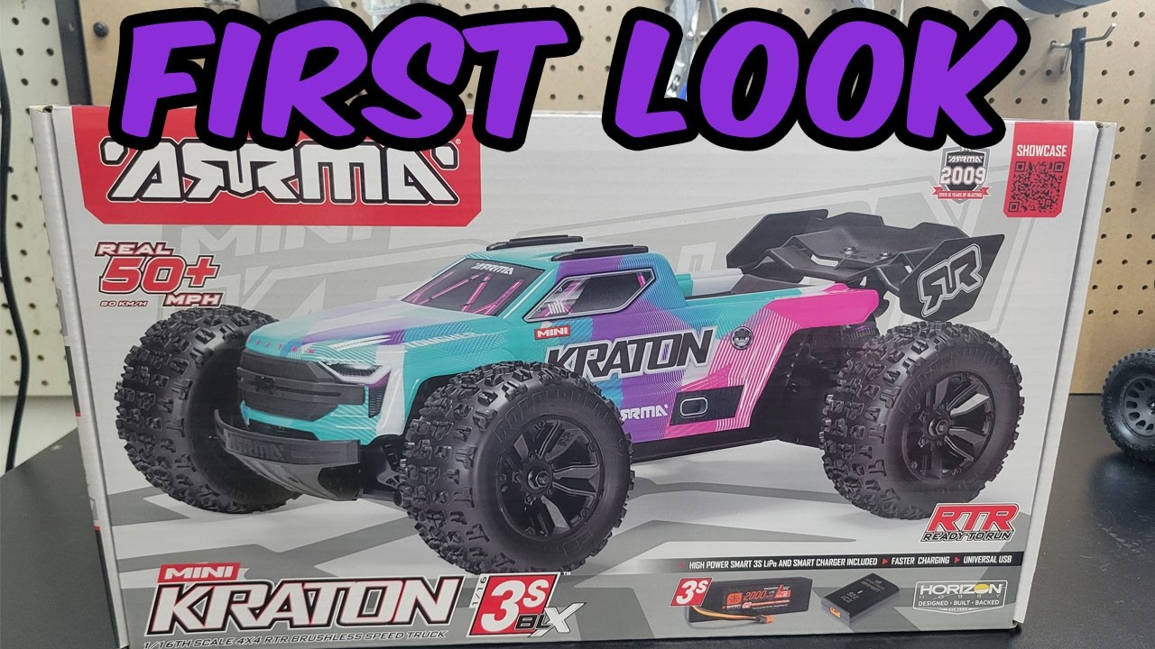Arrma Mini Kraton — первый взгляд и распаковка.