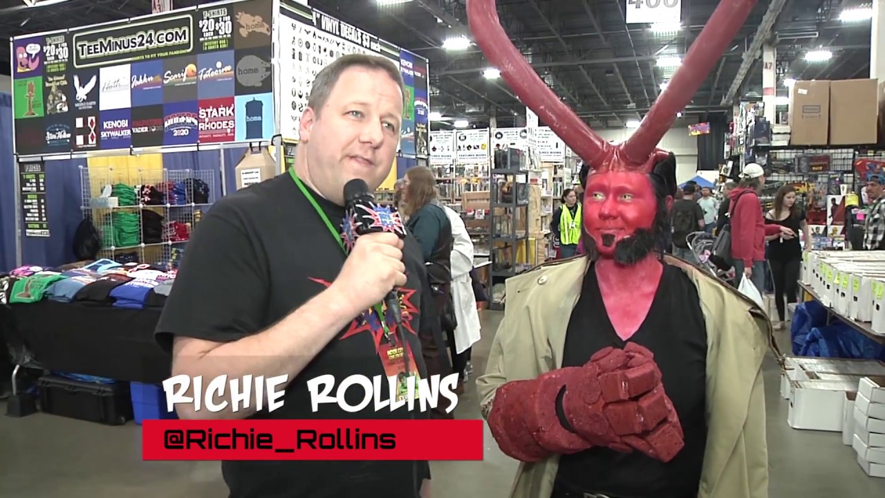 Hellboy Cosplayer | Motor City Comic Con | Comics, Beer & Sci-fi