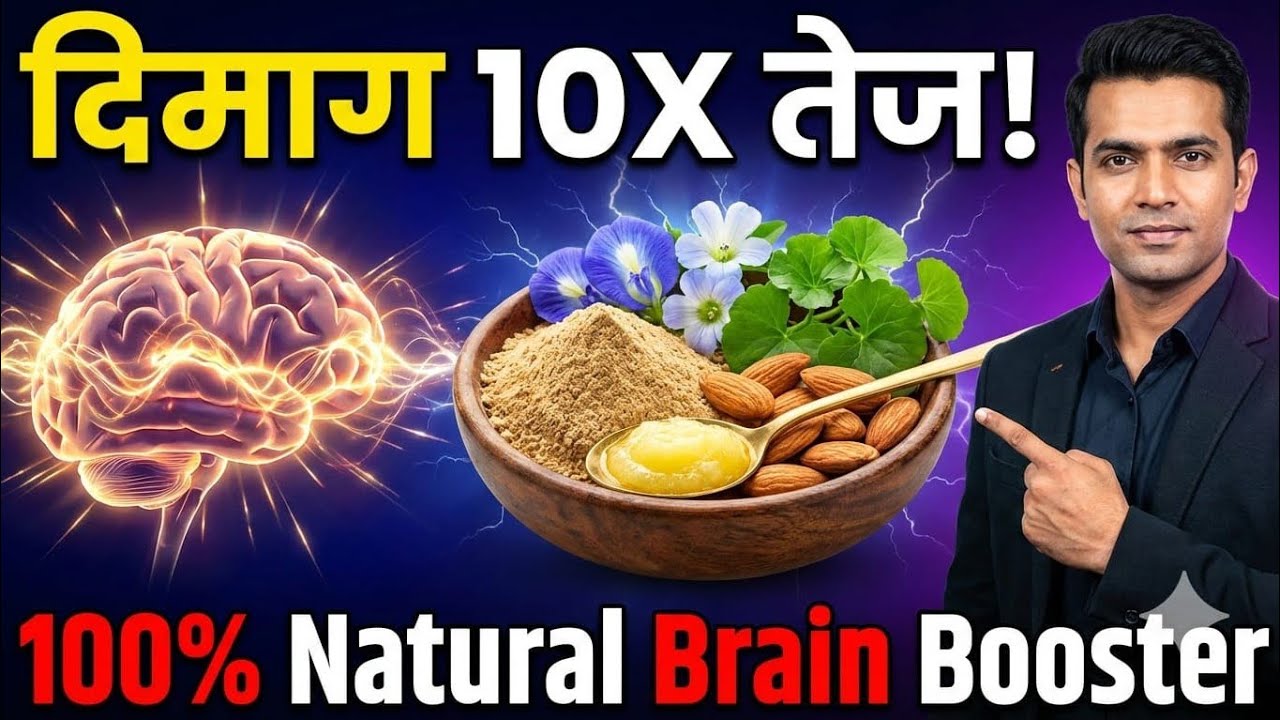  दिमाग कमजोर होने की असली वजह (और हर दिन करें ये 5 चीजें — दिमाग तेज़ हो जाएगा