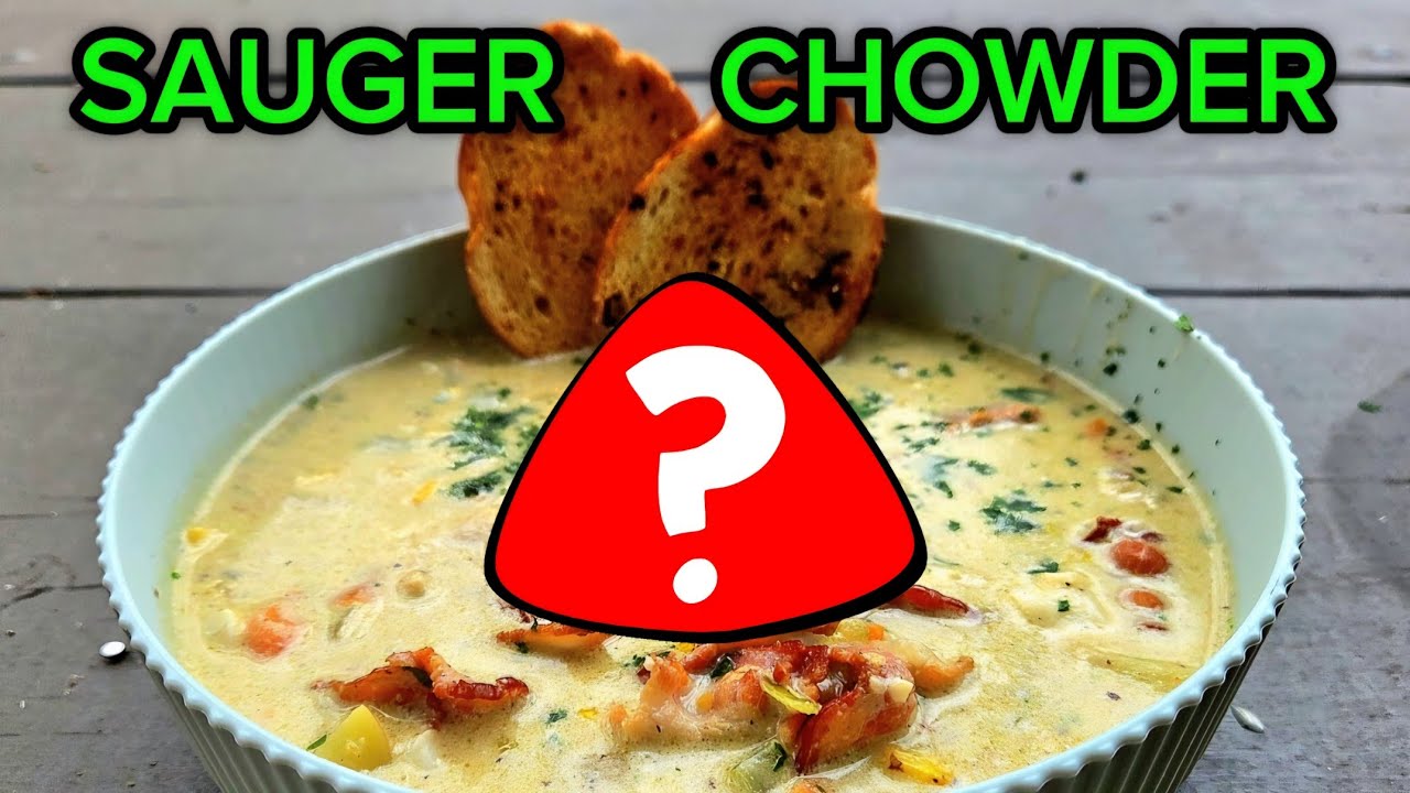 We Made SAUGER CHOWDER! (It Was AMAZING! )