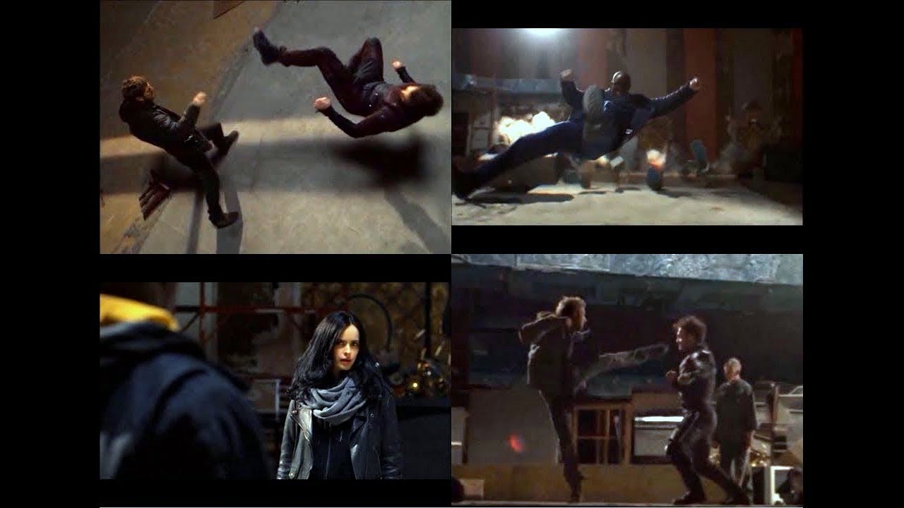Daredevil vs Iron Fist - Jessica Jones, Luke Cage - THE DEFENDERS 1X06