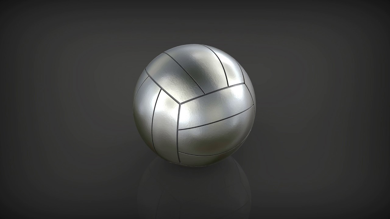 Волейбольный мяч в программе Rhinoceros. VolleyBall in Rhinoceros. #SantaYork