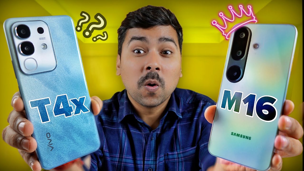vivo T4x 5G vs Samsung M16 - Best 5G Phone Under ₹15,000