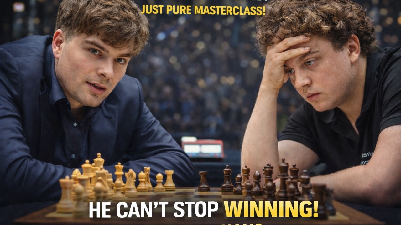 Crushed. Dismantled. Just Pure Masterclass!!! Hans Vs Jorden | Prague Chess Festival