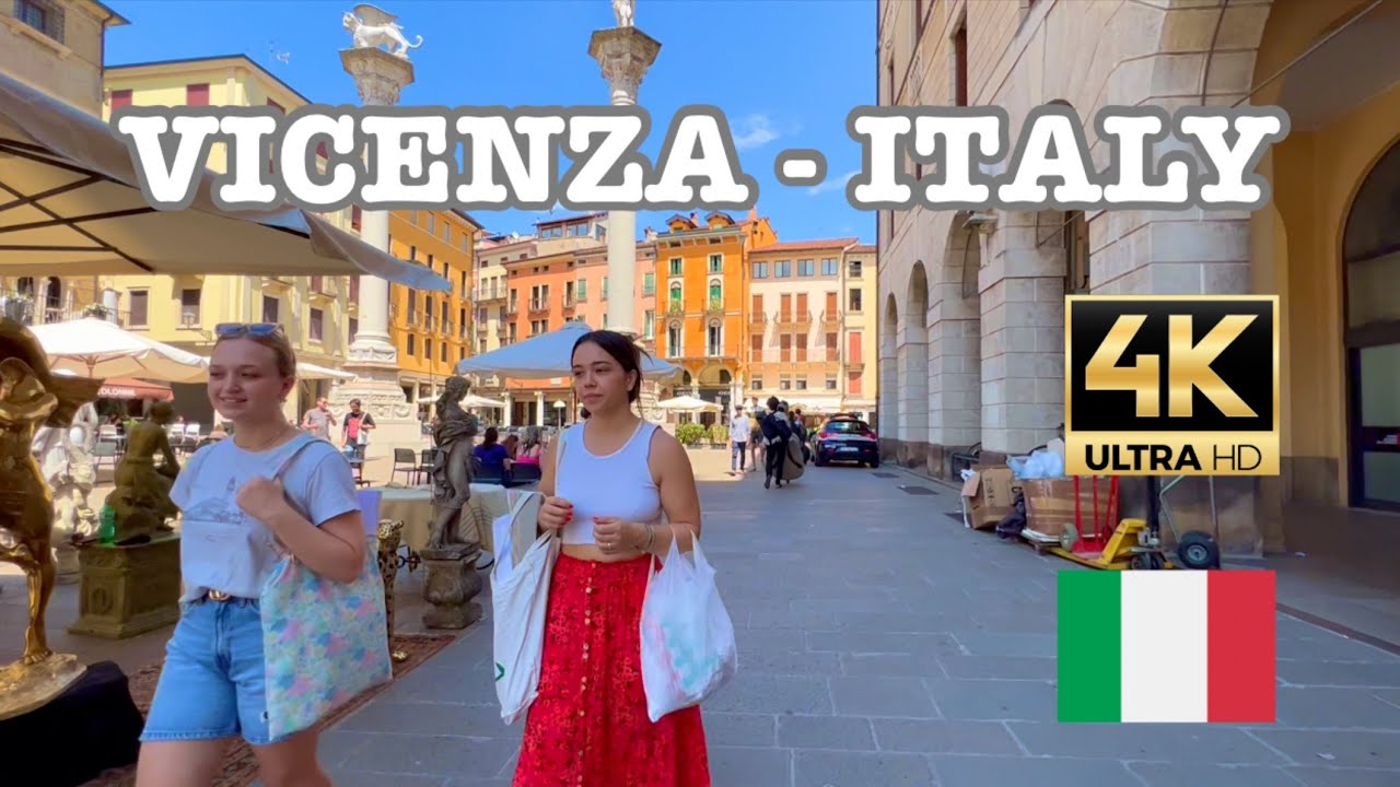 Vicenza, Beautiful Italian City to Visit, Amazing Walking Tour, 5 April 2025