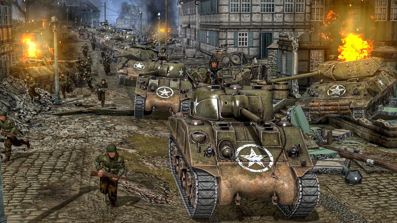 US Armoured Assault on Bübingen | Gates of Hell