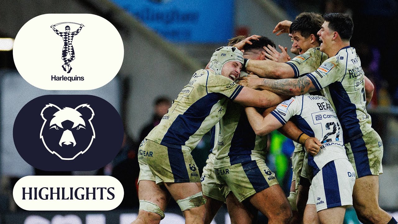 BIG GAME BEARS RUN RIOT! Highlights: Harlequins vs Bristol Bears