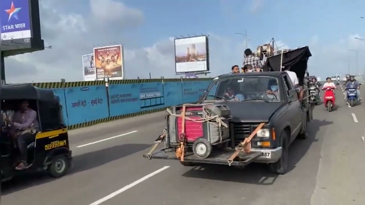 Ad Film Making Video with I Running shooting I following with bike