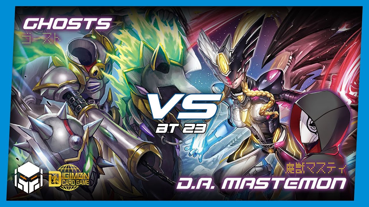 Ghosts vs K.DA Mastemon [Digimon Card Game & TCG BT23]