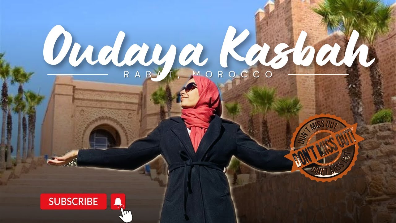KASBAH OF UDAYAS - RABAT, MOROCCO| FAMILY TRAVEL VIDEO| 4K HD VIDEO| DECEMBER 2023