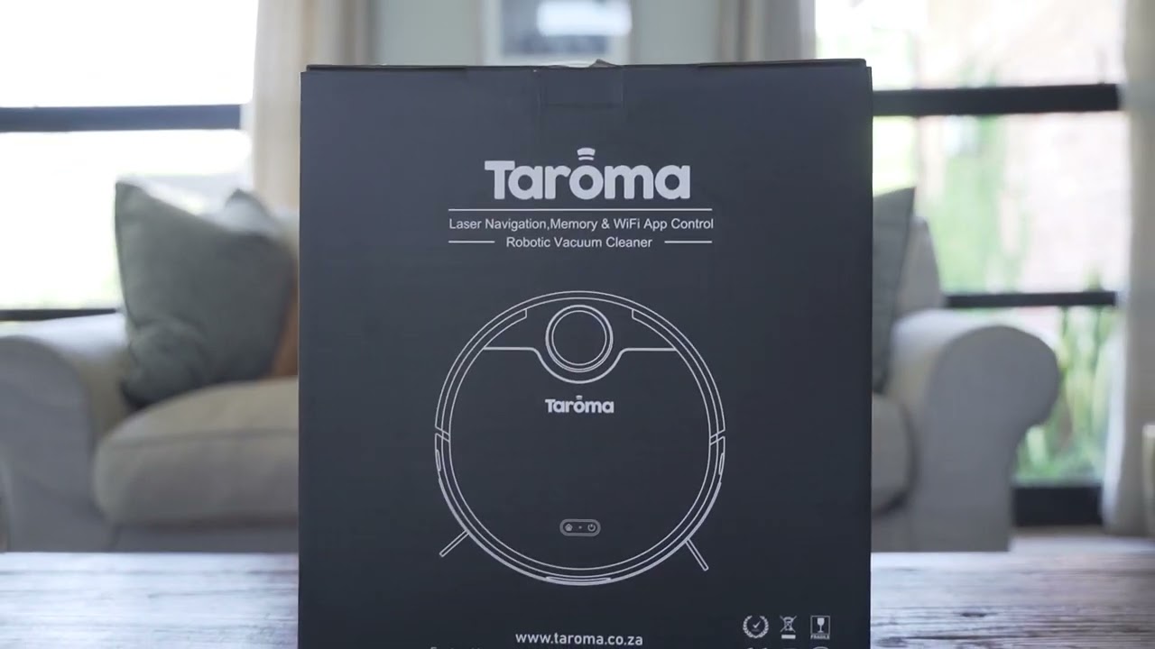 Taroma Robi PRO Laser Navigation Robot Vacuum Cleaner and Mop Unboxing