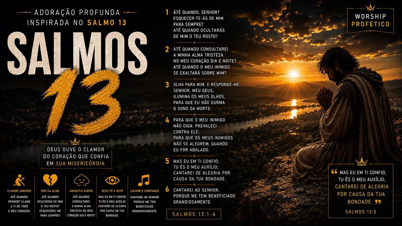 SALMO 13 — ATÉ QUANDO, SENHOR?