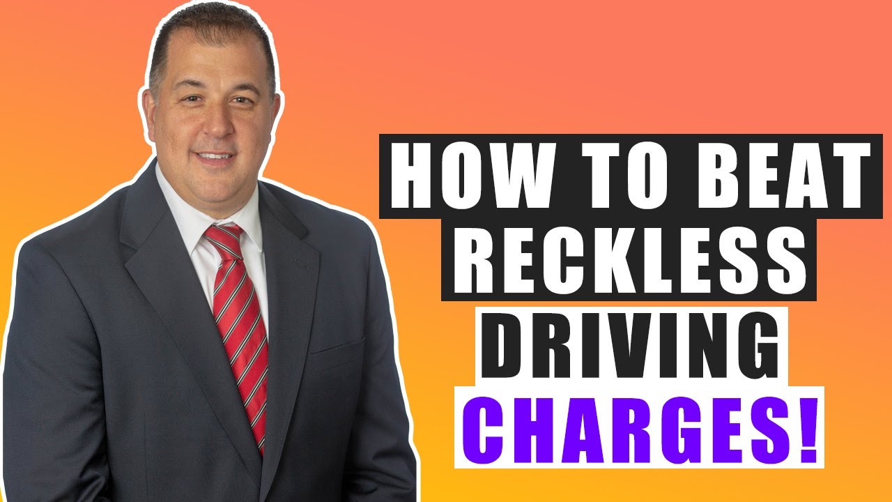 How To Beat Reckless Driving Charges!