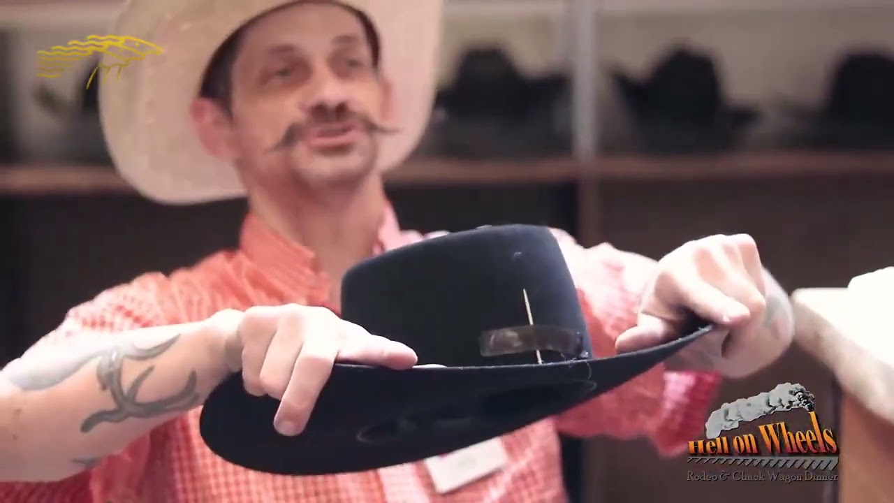 Matt Keogh & Justin Nettik Boot Barn Hat Shaping Experience with Jacqueline Taylor