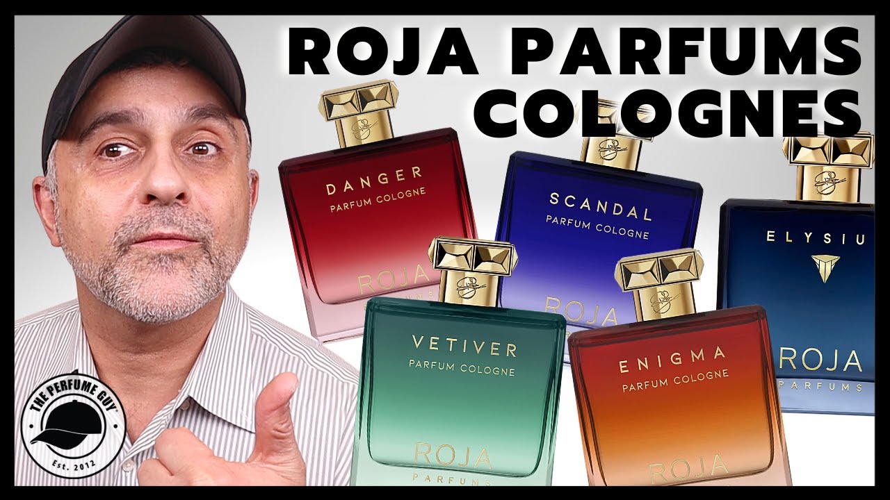 ROJA PARFUMS PARFUM COLOGNES RANKED: ELYSIUM, VETIVER, DANGER, CREATION-E, SCANDAL
