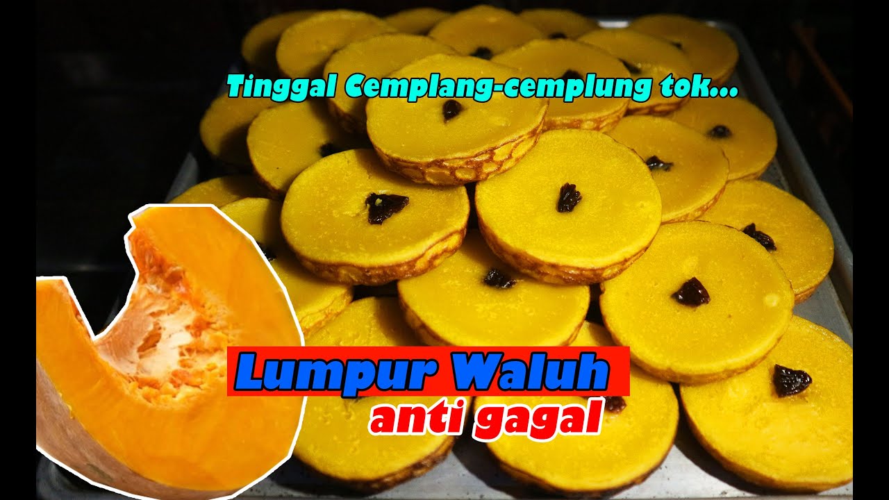 Olahan Labu Kuning Paling Favorit ‖ Resep Lumpur Waluh Anti gagal ‖ Kue Lumpur Labu Kuning Enak