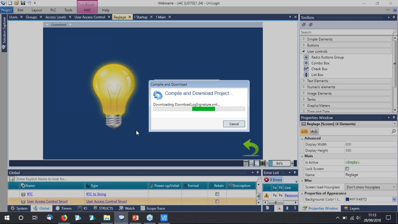 Webinaire N°8 - Présentation Gestion niveaux utilisateurs et mots de passe sur Unistream
