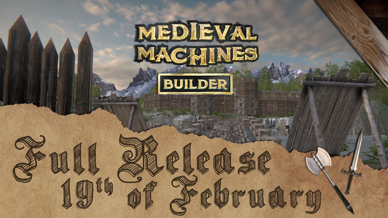 Medieval Machines Builder - Full Release Trailer