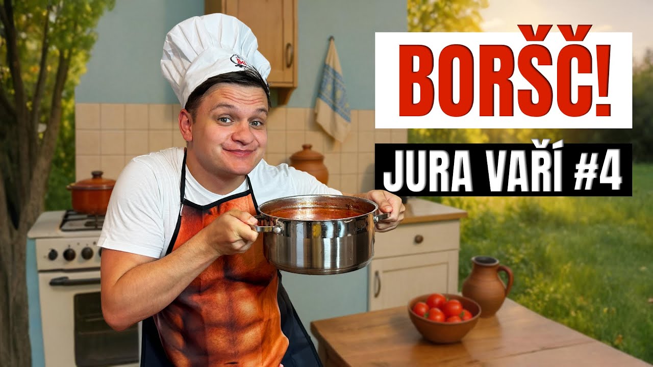 ODHALENÍ RODINNÉHO RECEPTU NA BORŠČ! 😱🔥 | JURA VAŘÍ #4