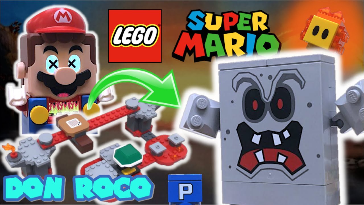 LEGO SUPER MARIO - Set de Lava Letal de DON ROCO | Reseña Set de Expansión (Nintendo 2020)