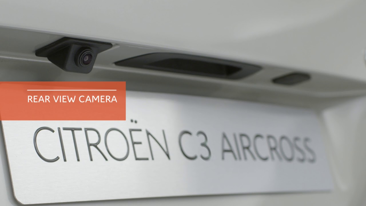 C3 Aircross SUV: Top Rear vision