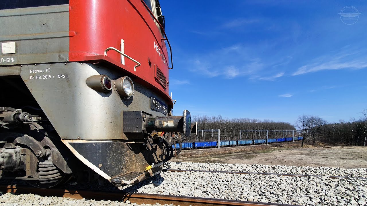 Gagarin 1754 z pierwszym pociągiem po 1,5 r. przerwie na linii 709 Kędzierzyn KKA-Stare Koźle