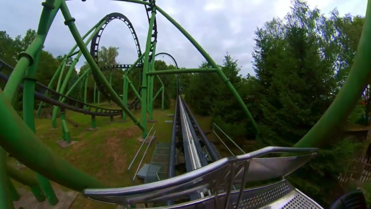 Freisch&uuml;tz (Coaster) - Stabilized Onride - Maurer Rides Launched X-Car - Bayern-Park, Germany 2024