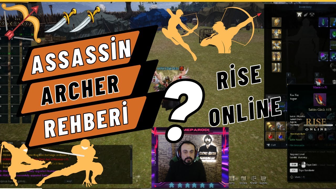 ASAS YADA OKÇU OYNAMAK İSTEYENLERİN KESİNLİKLE İZLEMESİ GEREKEN VİDEO  Rise Online #riseonlineworld