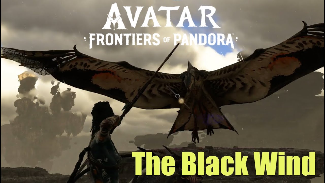 The Black Wind - Avatar Frontiers of Pandora | Fighting Rogue Stormglider