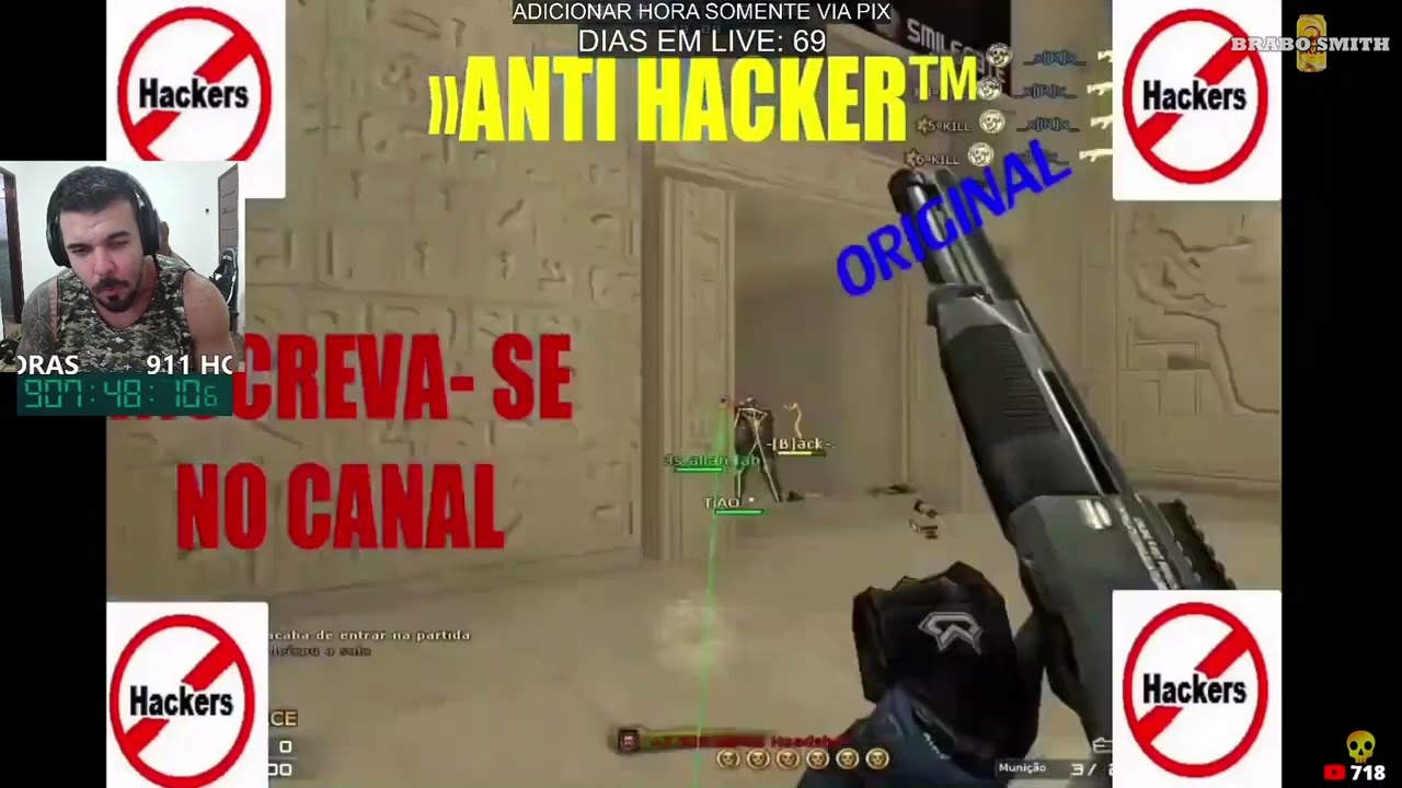 RENAN REAGINDO AO ICEBERG DO CROSSFIRE