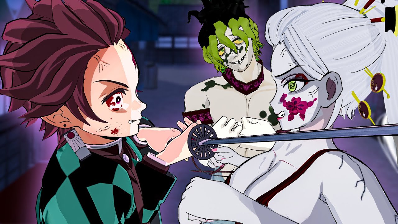Tanjiro VS Daki e a Nova Transformação da Nezuko no Demon Slayer Vr!
