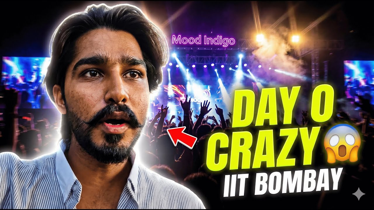 Mood Indigo DAY 0 at IIT Bombay 🤯 | Night Energy Was UNREAL!