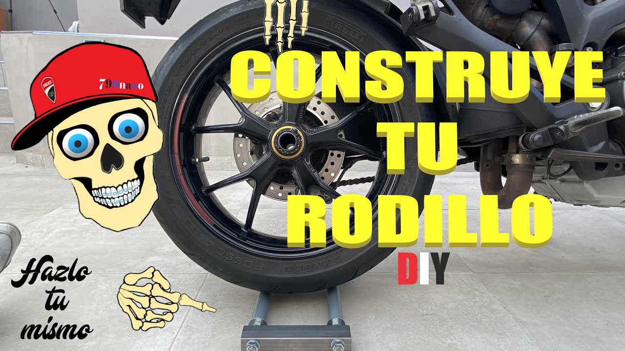 RODILLO PARA MOTO 😉🔧🔩🛵🔵➖➖🔵