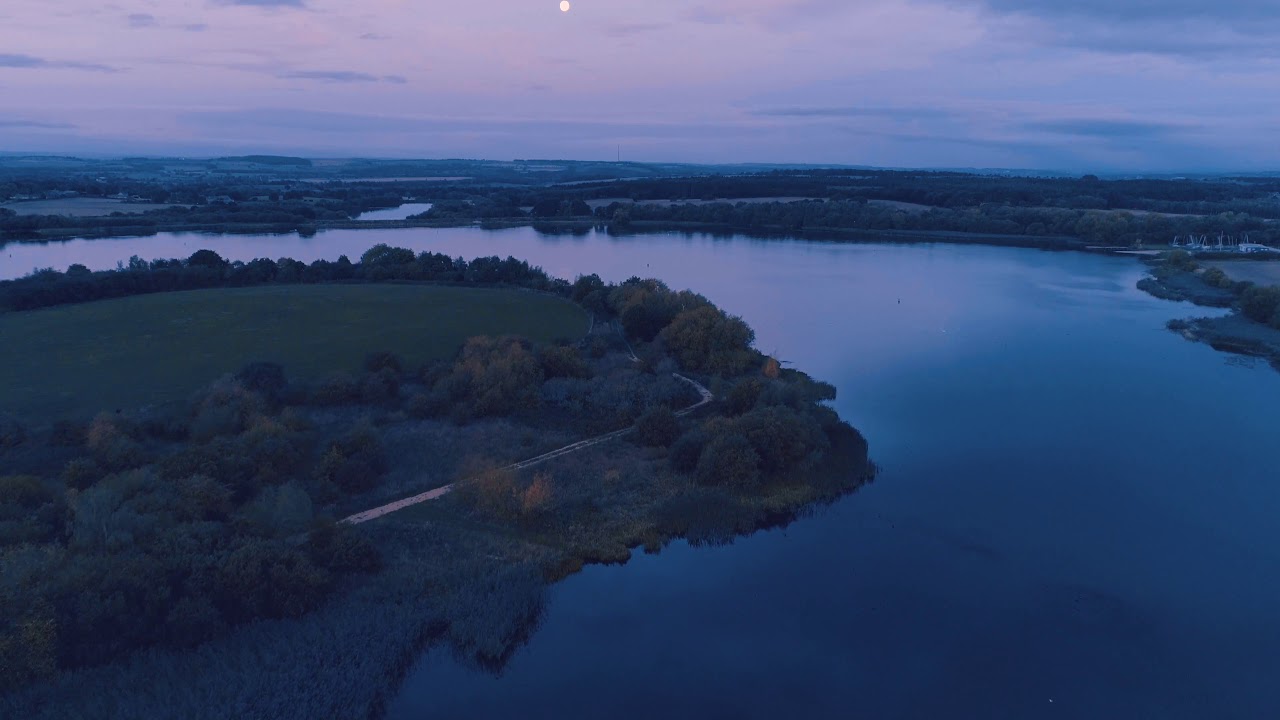 Sunrise at Wintersett Reservoir.