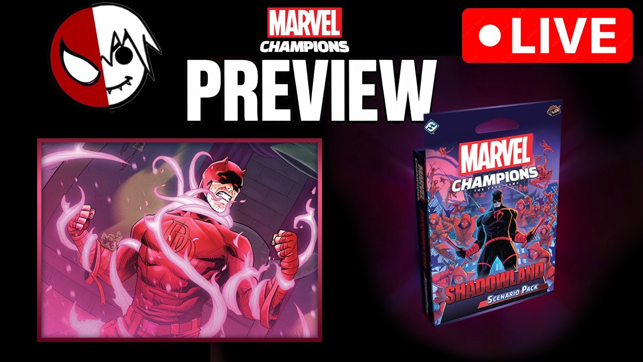 New SHADOWLAND Scenario Pack Preview | Marvel Champions Fear No Evil
