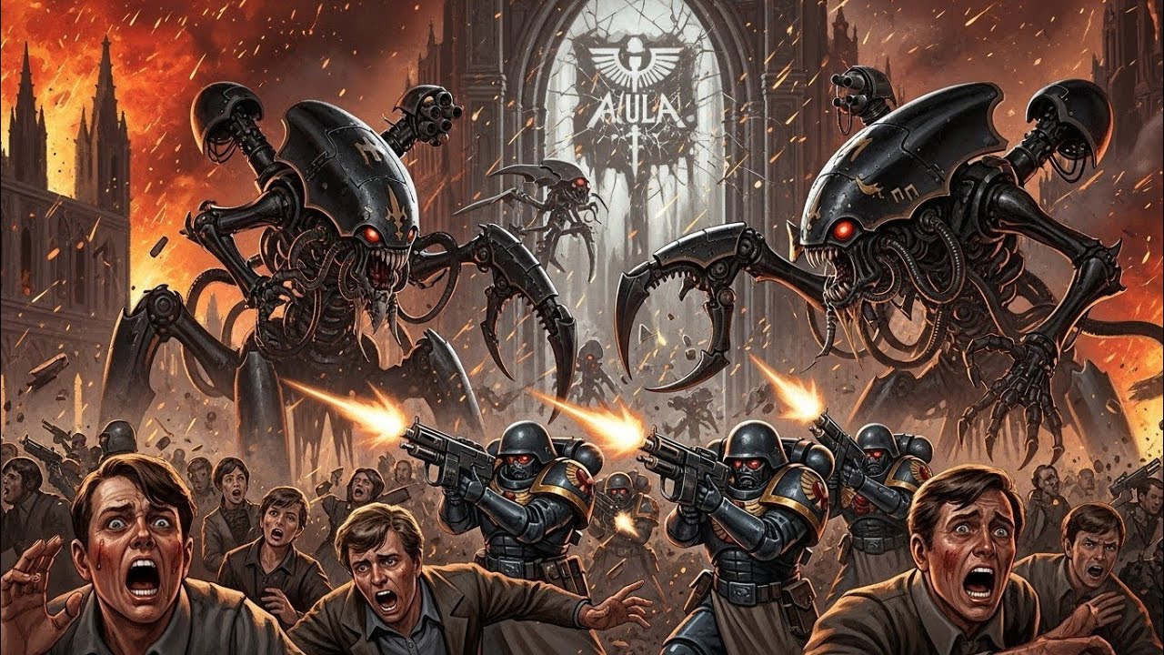 What If the Reapers of Mass Effect Entered Warhammer 40K?