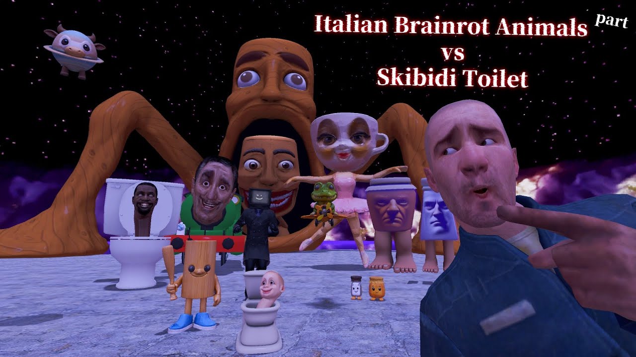 Новая коллекция итальянских унитазов Brainrot Animals vs All Skibidi Toilet Collection (анимация ...