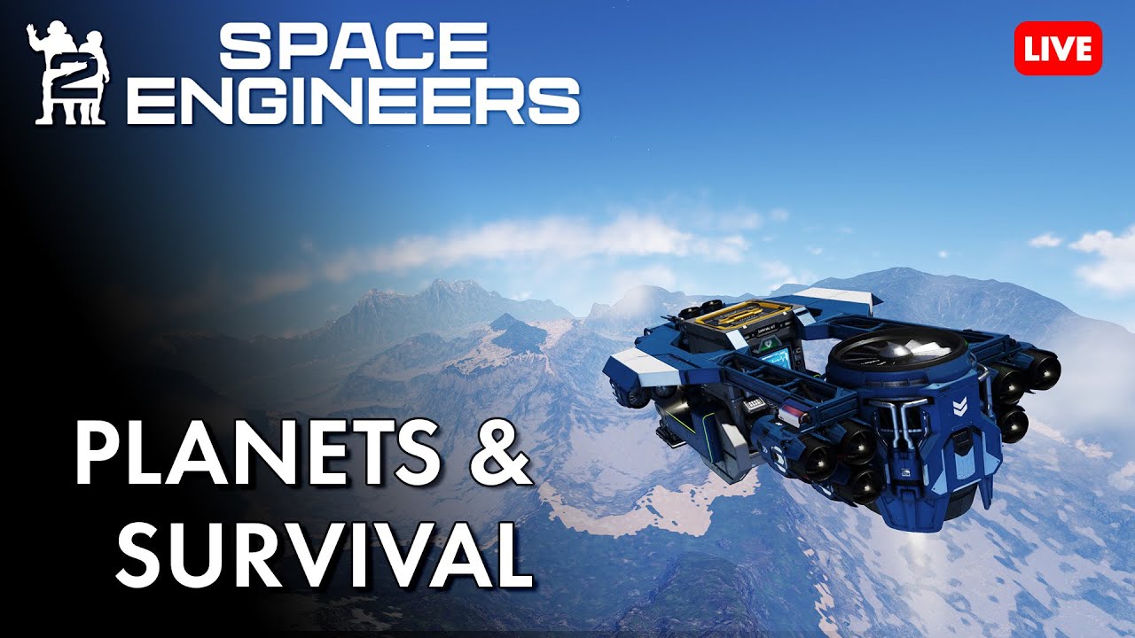 🔴 VS2 Planets & Survival Start | Space Engineers 2 Progression & Contracts