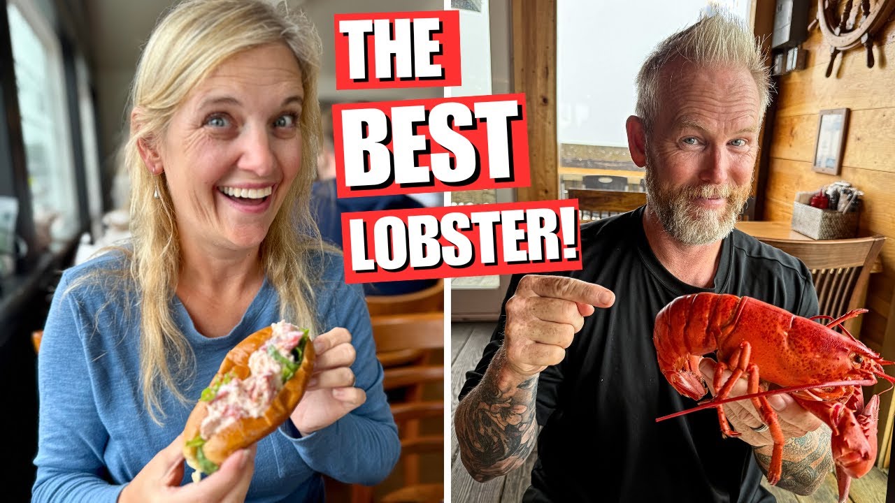 It's ALL ABOUT the LOBSTAH!!! Bar Harbor Food Tour!