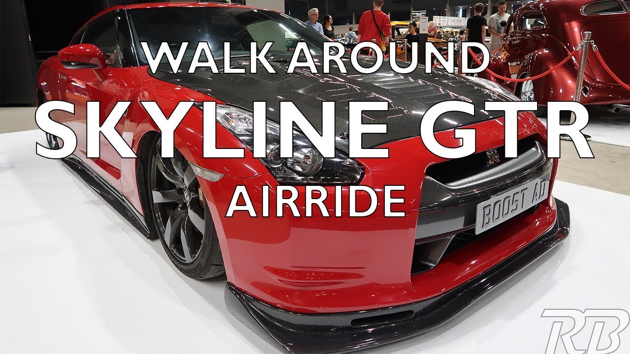 Nissan Skyline GTR on Airride Walk Around