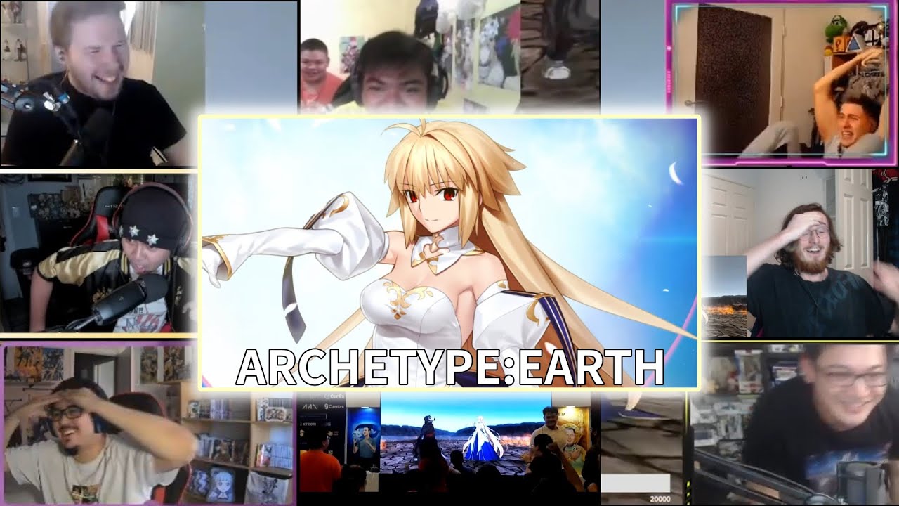 Arcueid / Archetype Earth in FGO Reaction Mashup | アルクェイド実装 リアクションマッシュアップ[FGO 7th Anniversary]