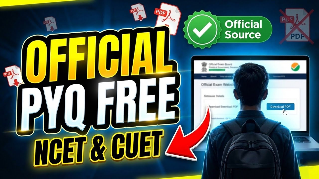 NCET CUET PYQ PDF Download &ndash; Official Past Year Papers