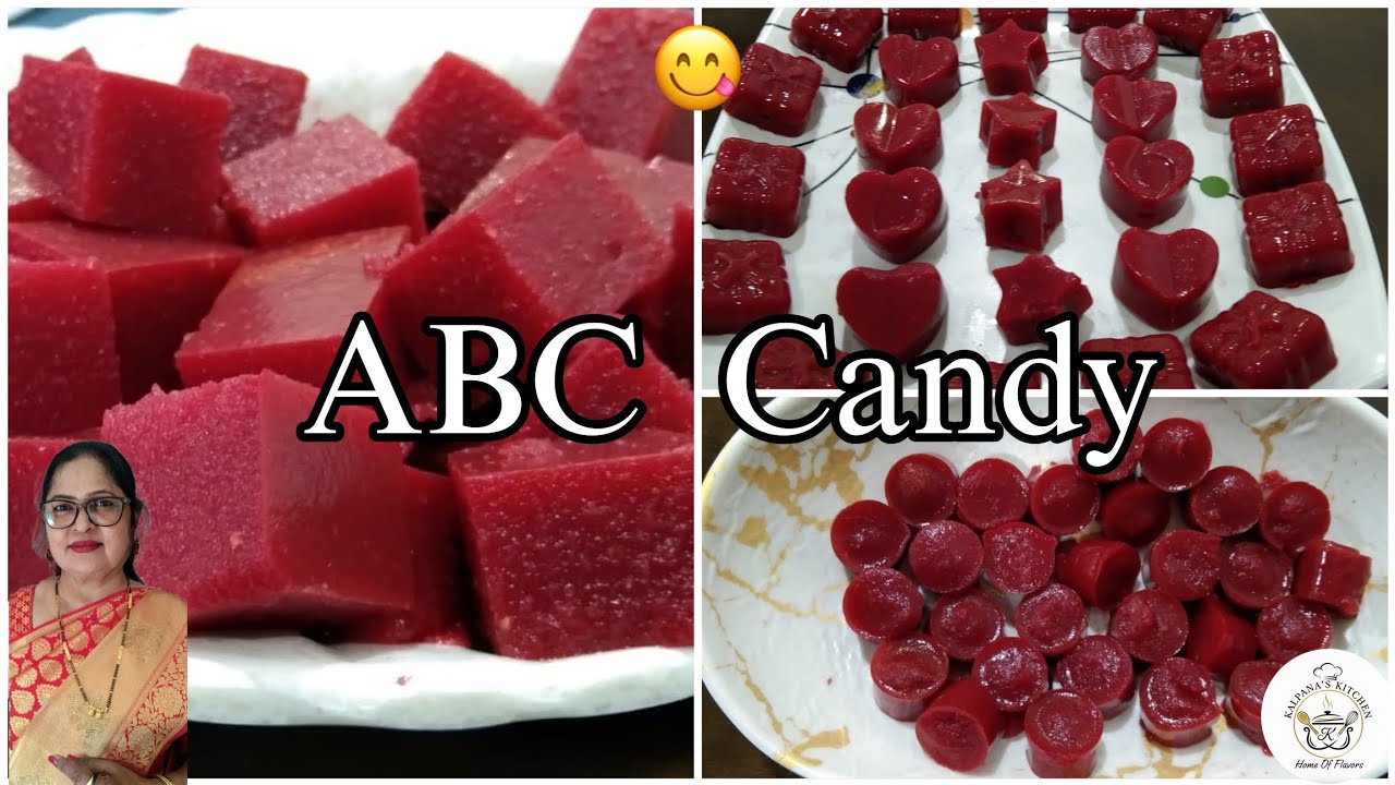 Healthy ABC Candy (Apple, Beetroot, Carrot) | ABC Candy Recipe