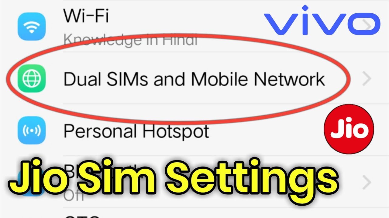 How To Use Jio Sim In Vivo Mobiles | Vivo Mobile Me Jio Sim Kaise Chalaye