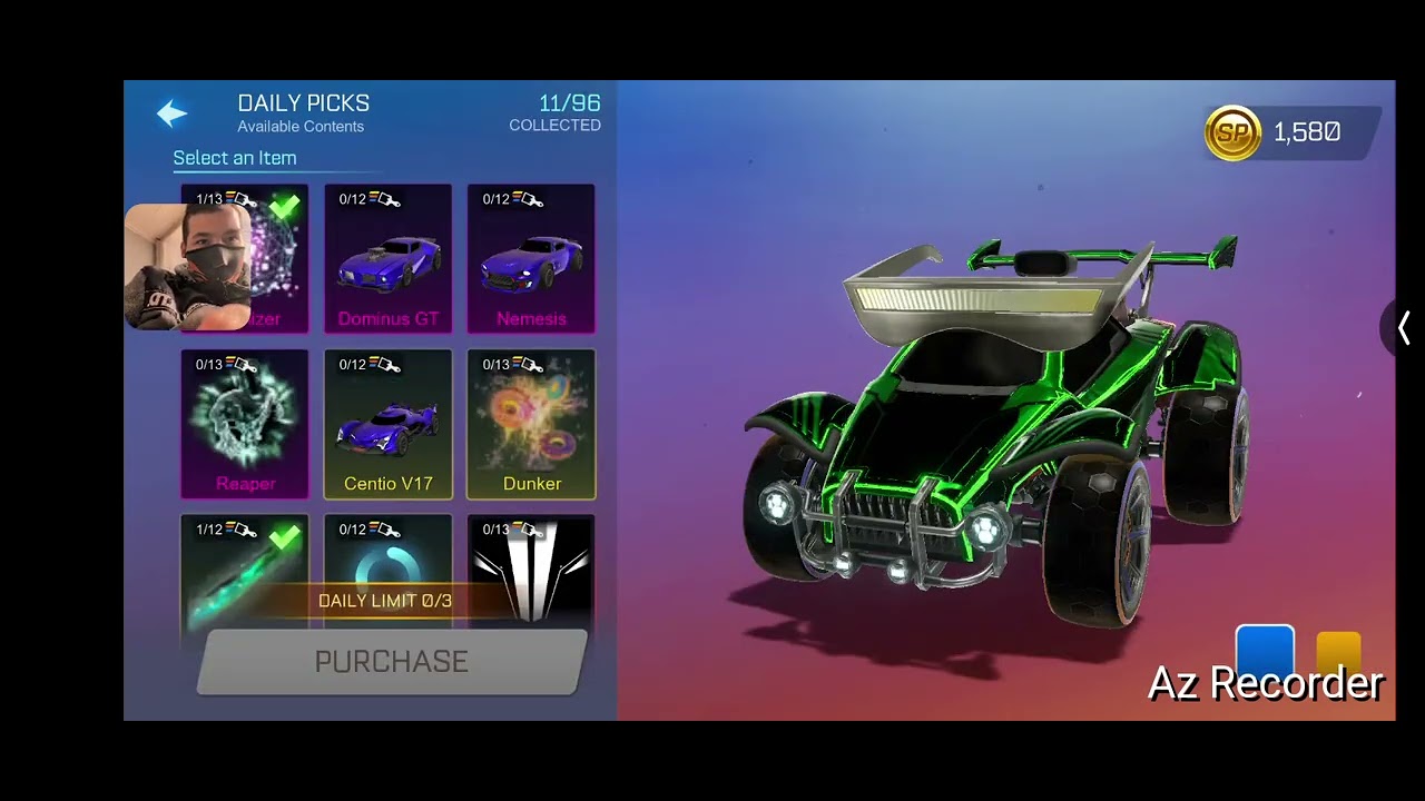 Rocket league sideswipe, but this time I have a face cam.
