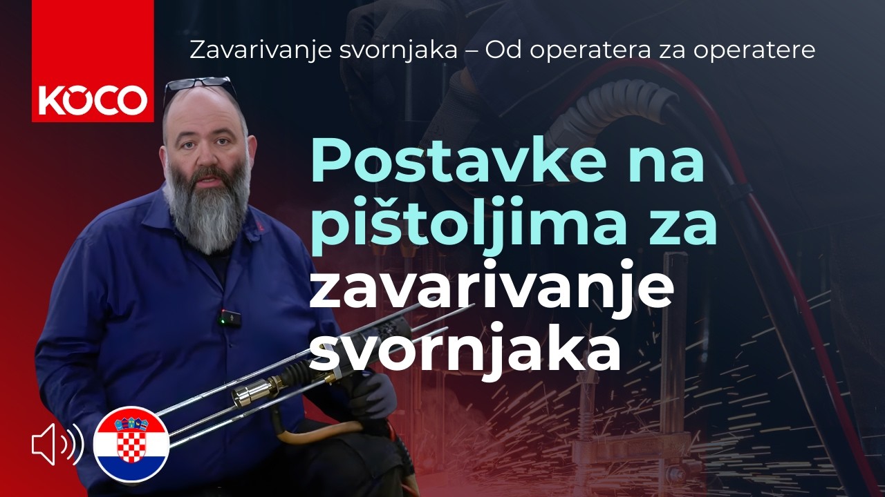 🇭🇷 KÖCO – Postavke na pištoljima za zavarivanje svornjaka