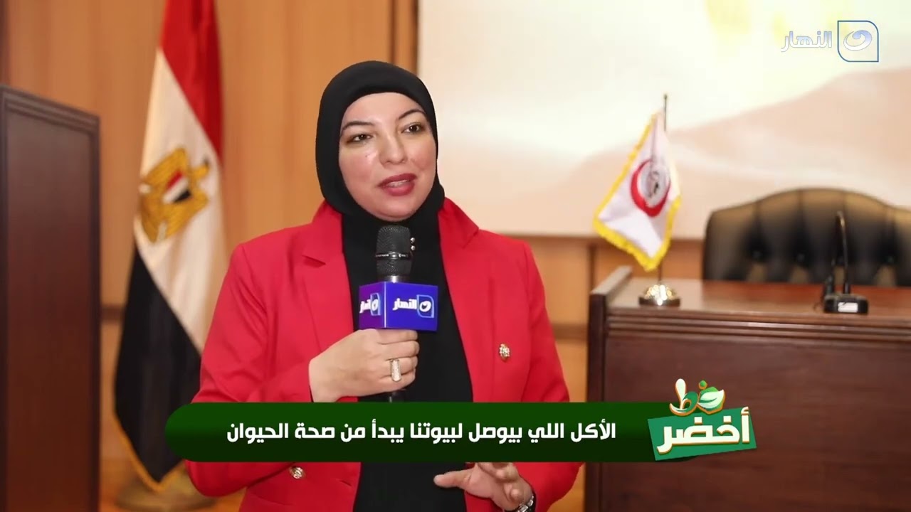 قناة النهار : برنامج خط أخضر في لقاء مع مركز التدريب والتعلم والاستشارات بمعهد بحوث الصحة الحيوانية